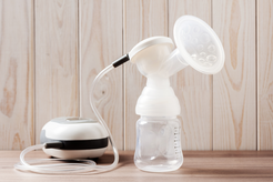 Breast pump machine.