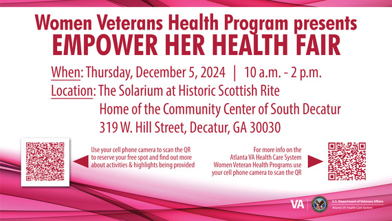 Women Veterans Health Program Empower Her Health Fair