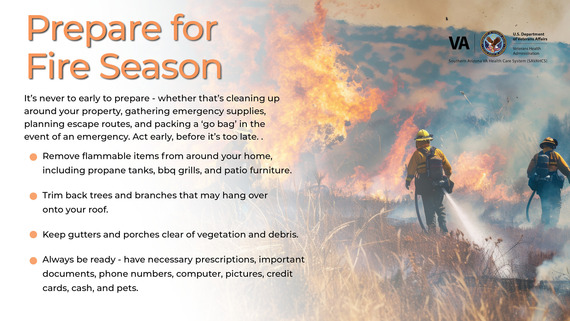 Fire season preparedness