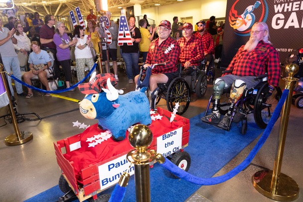 blue ox and lumberjack outfits 