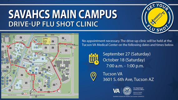 Drive up flu shot clinic 