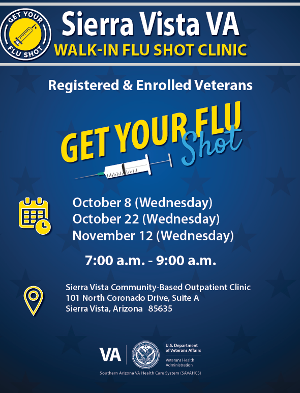 Sierra Vista VA walk-in flu clinic 