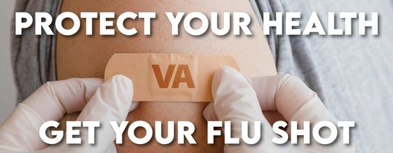 Flu vaccine reminder graphic