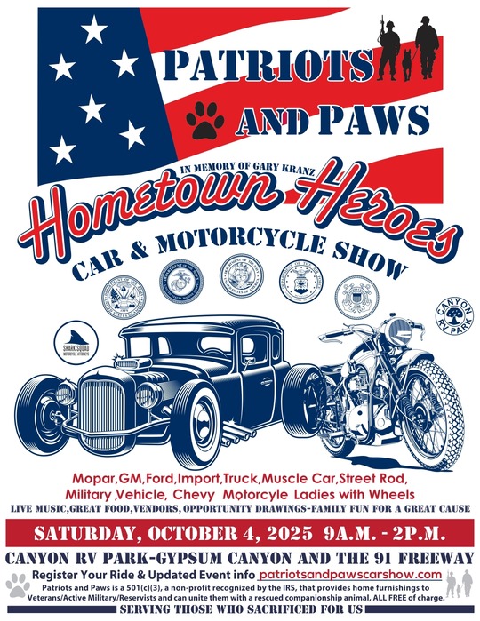 Hometown Heroes Car & Motorcycle Show