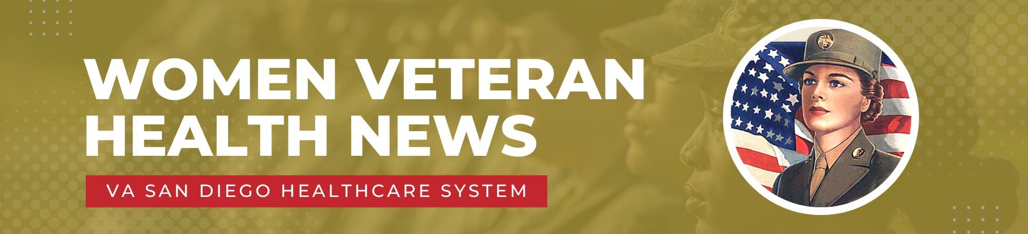 Women Veteran Health News Banner