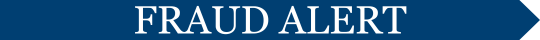 NAVAHCS Fraud Alert Banner