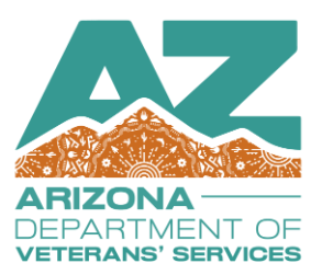 Arizona Department of Veteran Services Graphic 