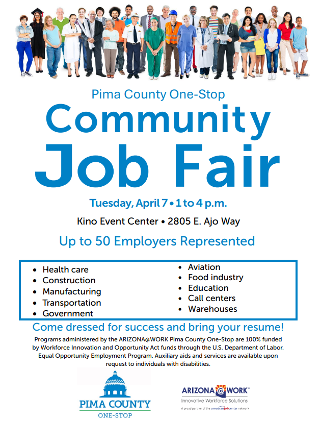 pima county community job fair