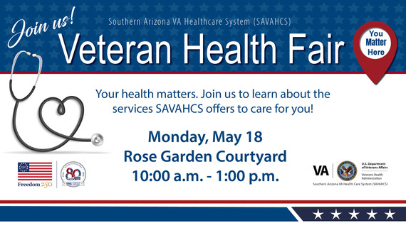 Veteran Health Fair Graphic