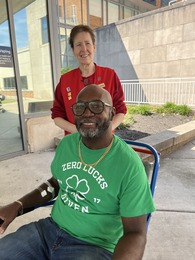 vet and volunteer