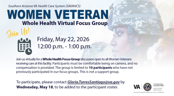 Women Veteran Focus Group Graphic