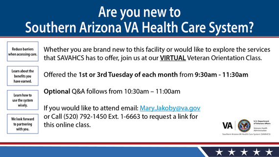 Virtual Veteran Orientation Class