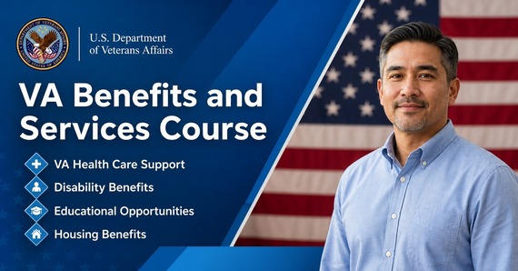 VA benefits and services course graphic