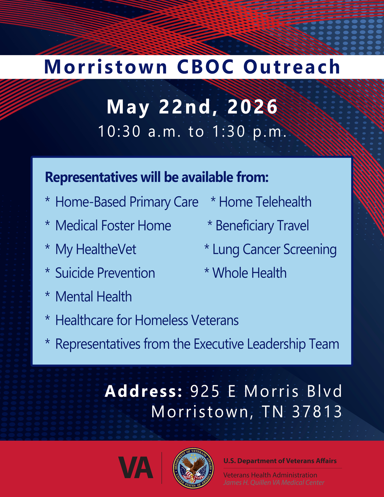 Morristown CBOC Outreach