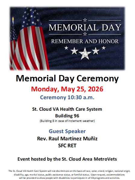 Memorial Day Flyer