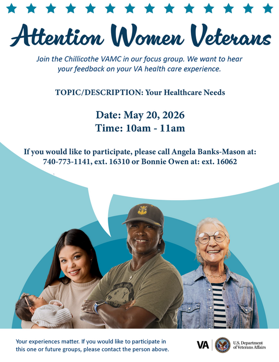 May 20th Women's Focus Group