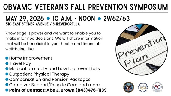 Fall Prevention Symposium Flyer