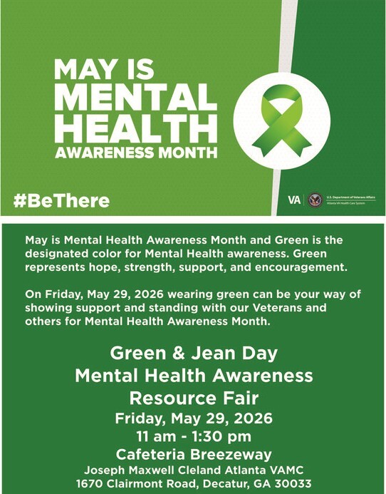 Green and Jean Day Mental Health Awareness Resource Fair 2026