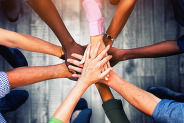 Hands in a circle