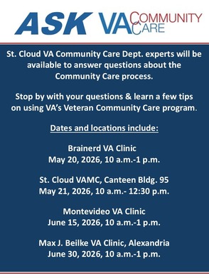 Ask VA Community Care flyer