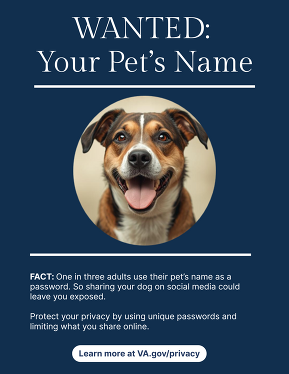Your Pets Name flyer
