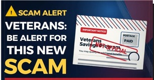 Scam Alert Veterans be alert for this new scam