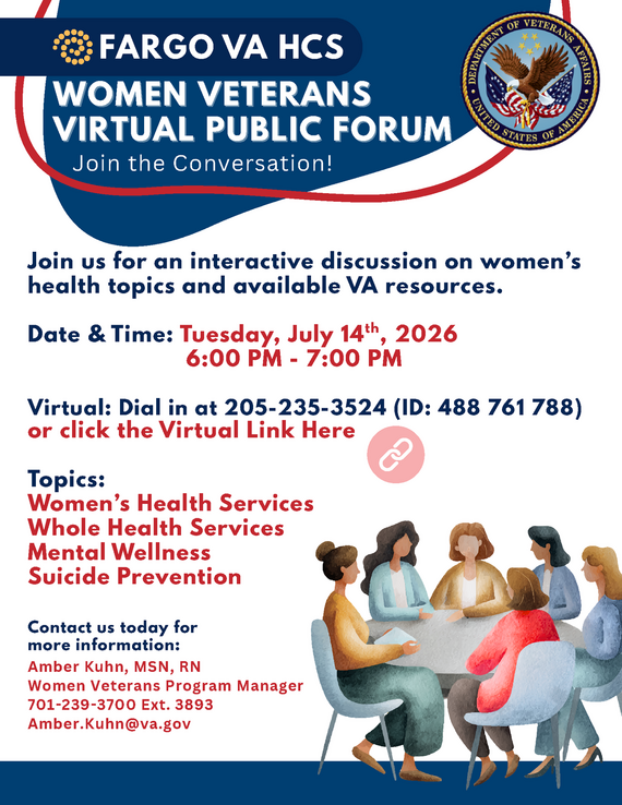 Women Veteran Virtual Public Forum