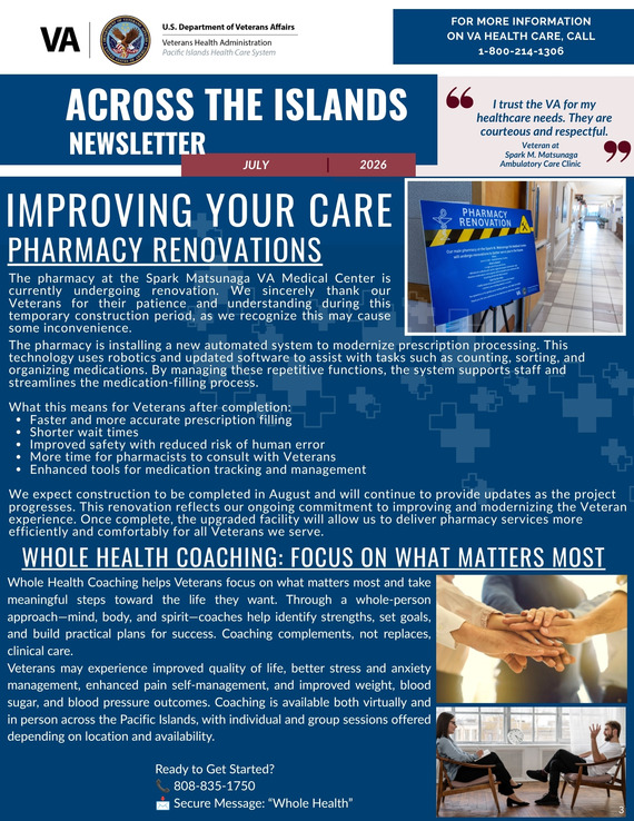 Across the Islands Newsletter Page 3
