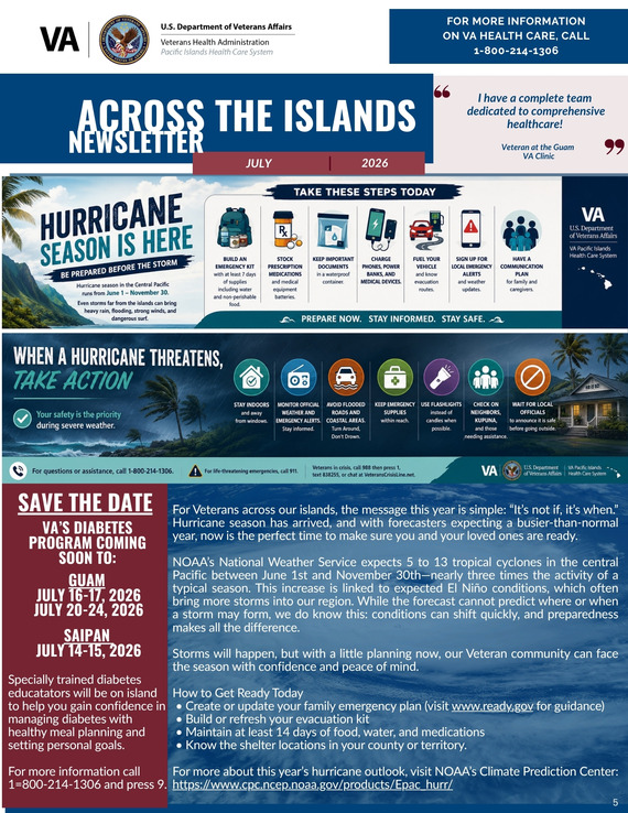 Across the Islands Newsletter Page 5