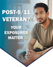 Veteran with his hands crossed
