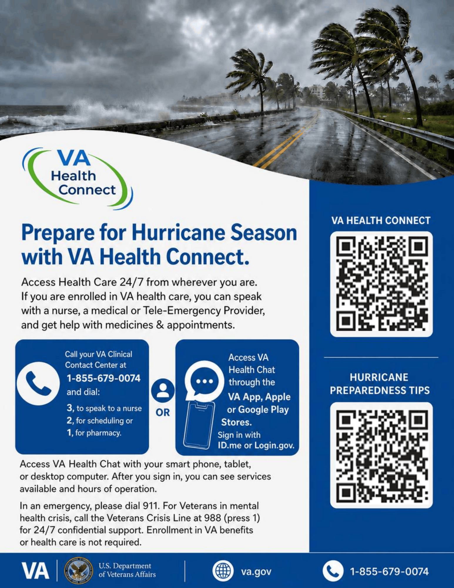 null Hurricane Season VA Health Connect