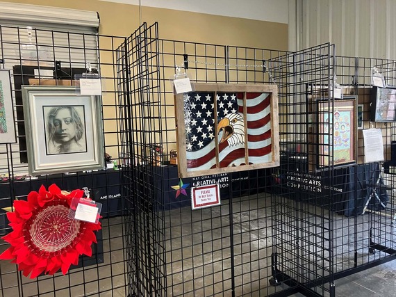 Veteran art from the 2025 Nebraska State Fair. 