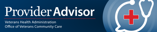 Provider Advisor mast head.
