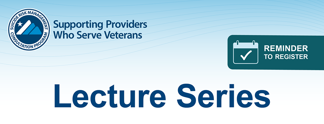 Reminder to Register: SRM Lecture Series