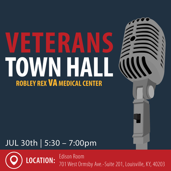 July Veterans Town Hall