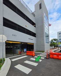 Garage crosswalk