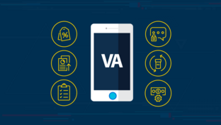 VA Health and Benefits App graphic