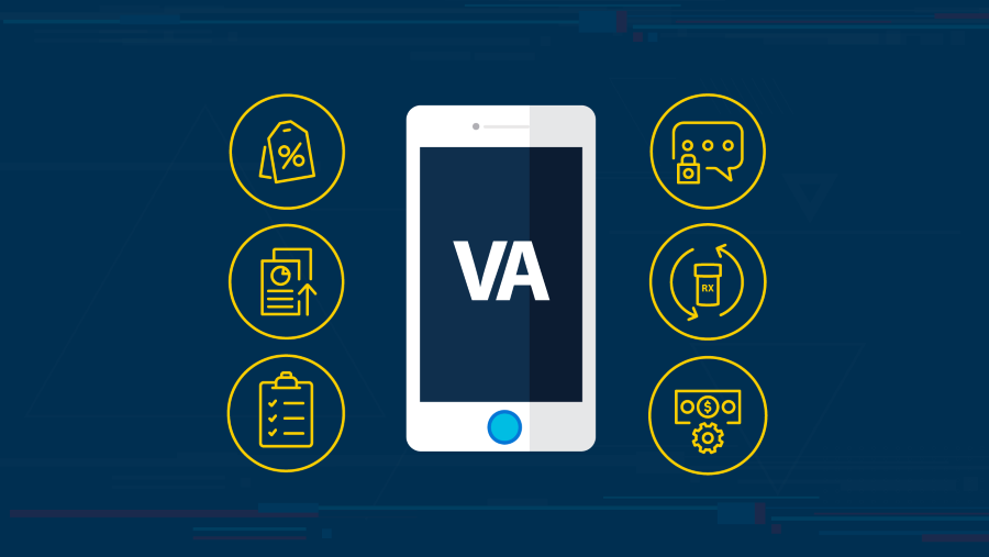 VA Health and Benefits App graphic
