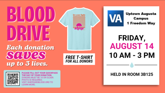 Blood Drive VA Augusta