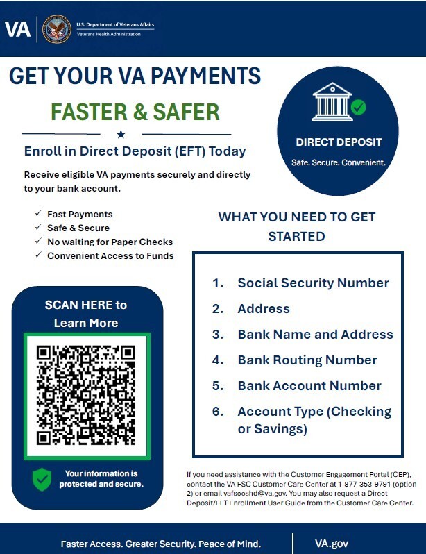 Direct deposit
