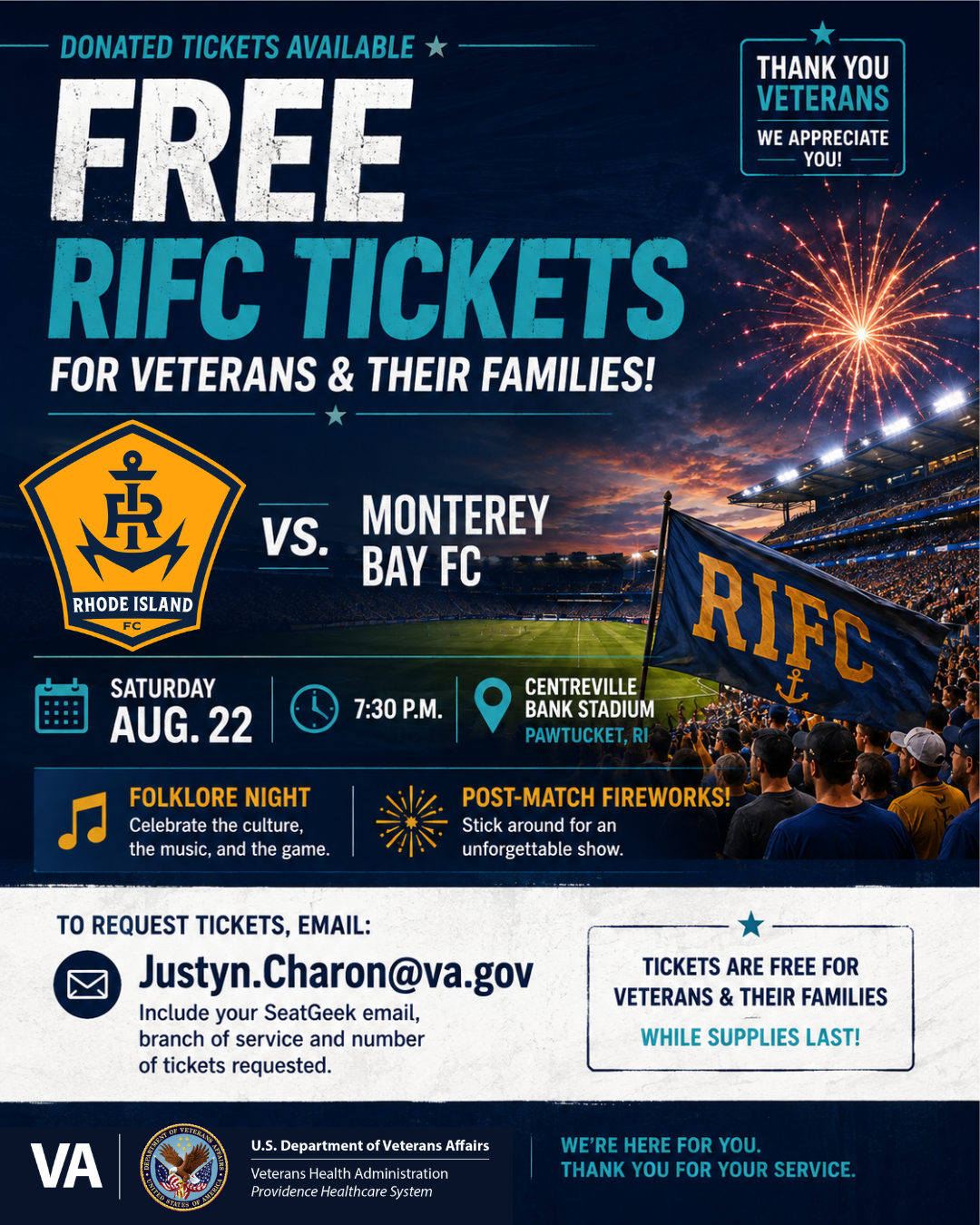 Join Rhode Island FC as they take on Monterey Bay FC in some USL action!
