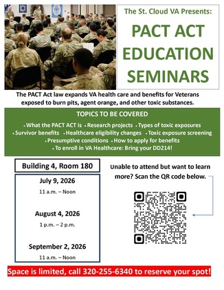 PACT ACT Education Seminar Flyer 