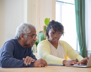 Veteran meeting with provider