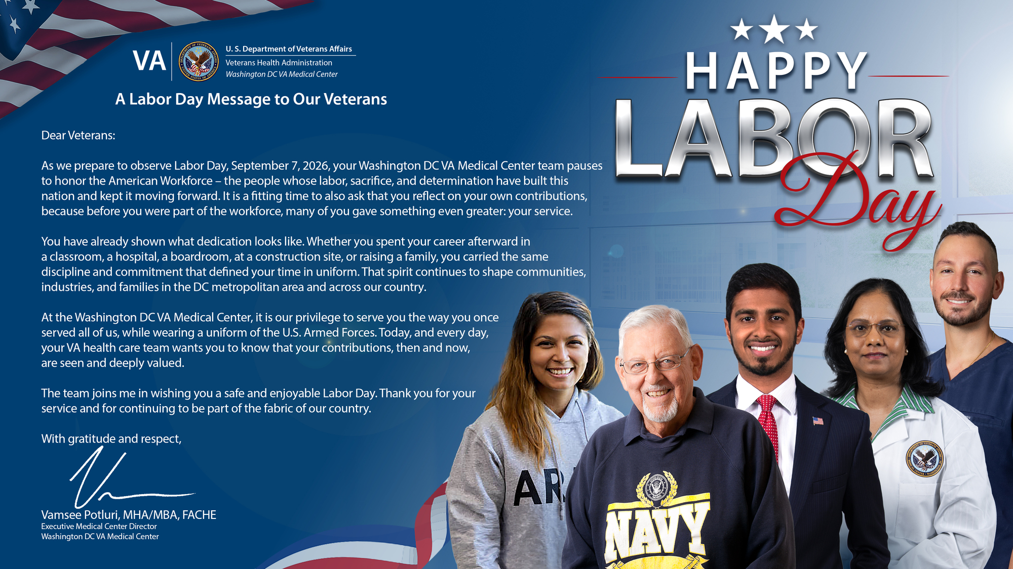 Veterans Labor Day