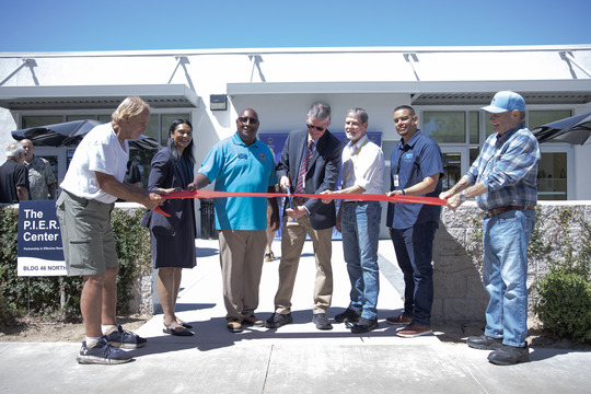 Ribbon Cutting at PIER Center