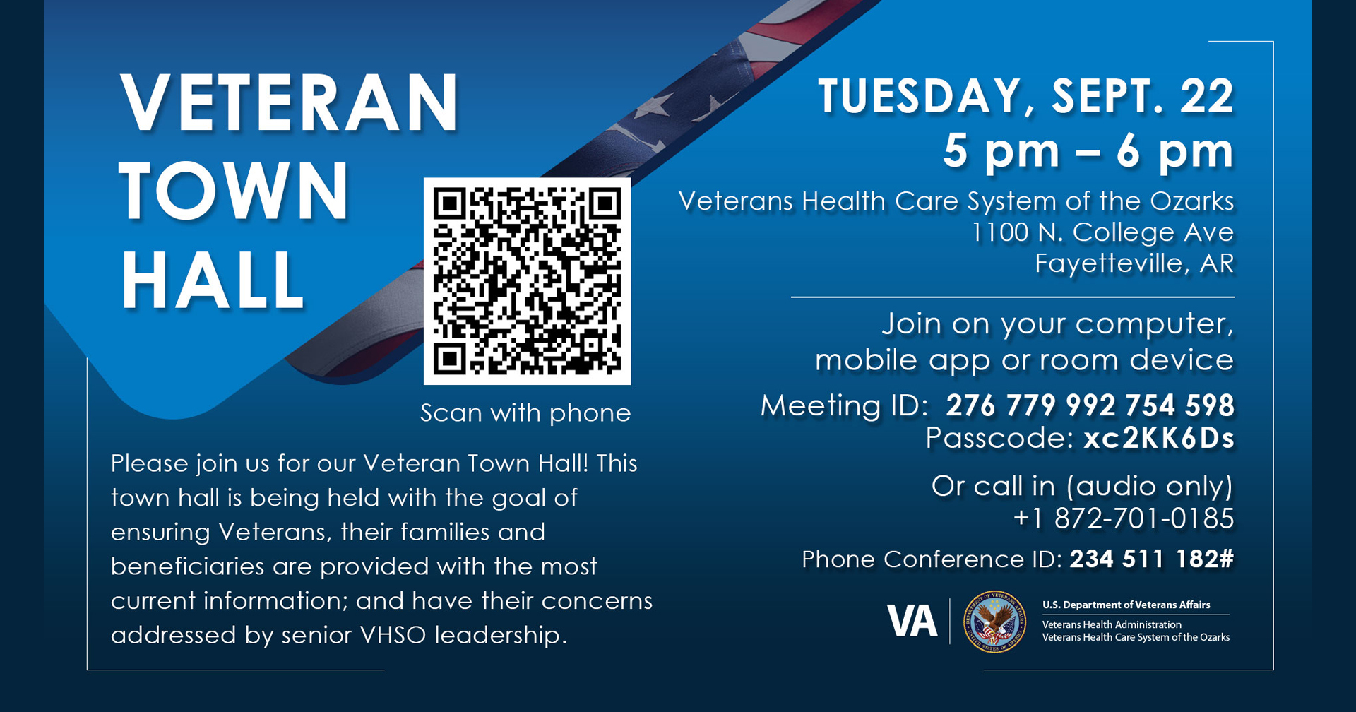 Veteran Town Hall Veteran Town Hall