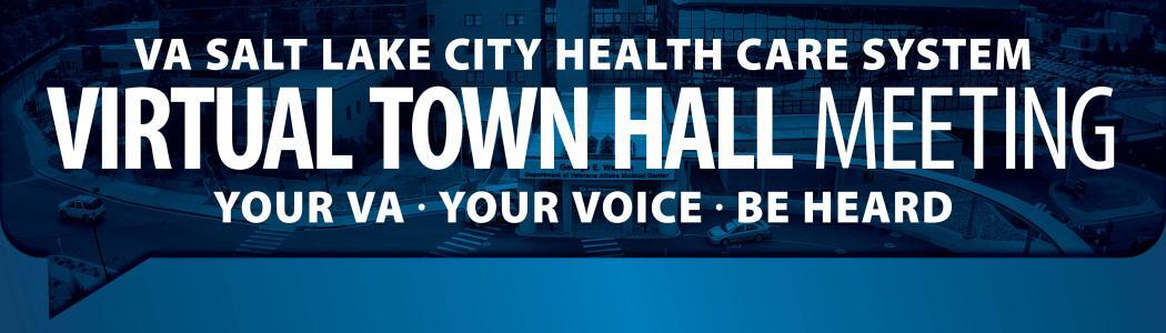 VA Salt Lake City Town Hall Graphic