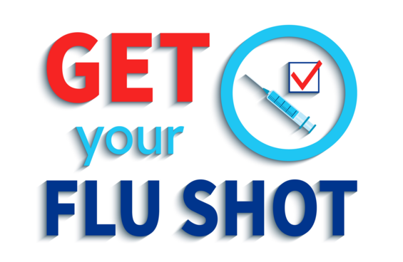 Get your flu shot graphic
