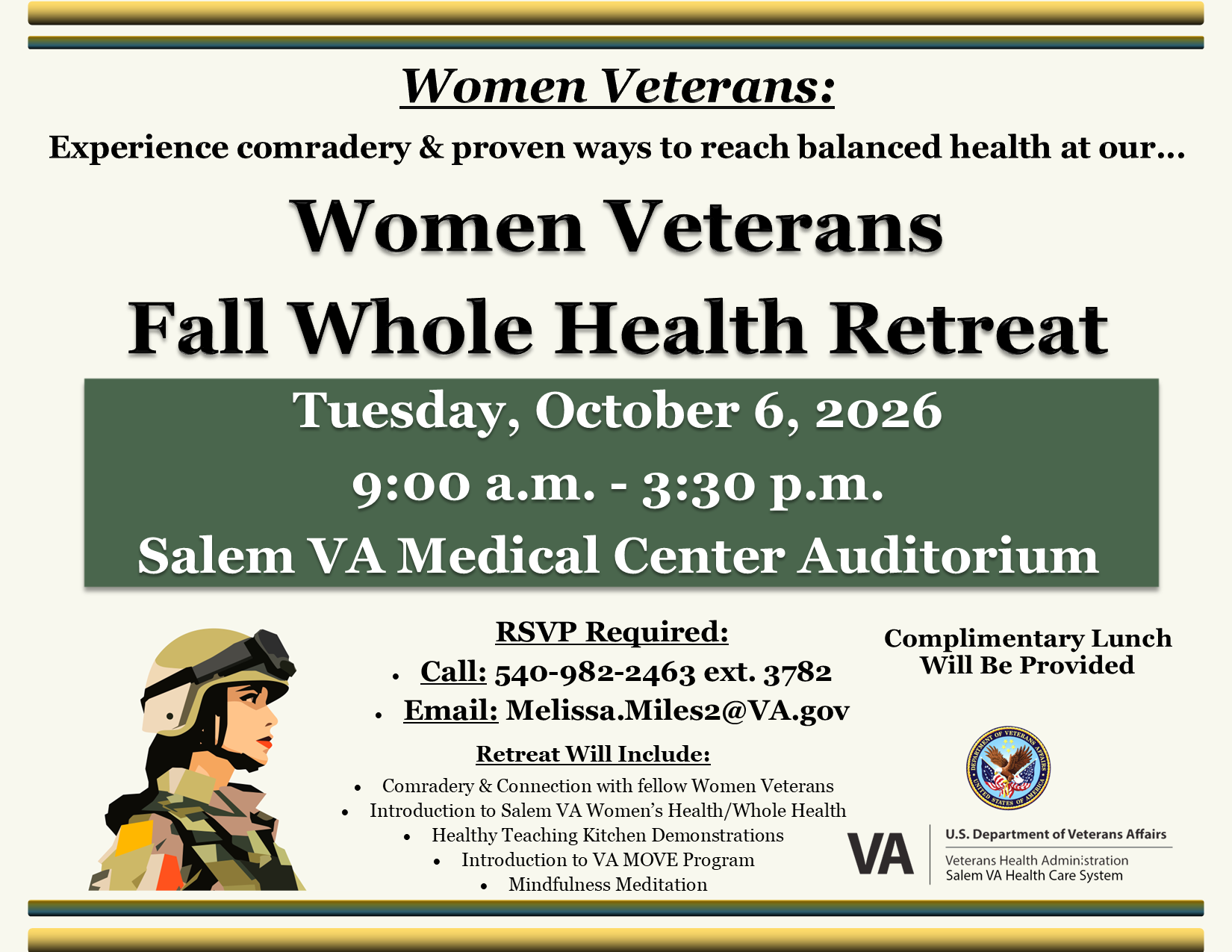 null Women's Whole Health Retreat, Fall 2026