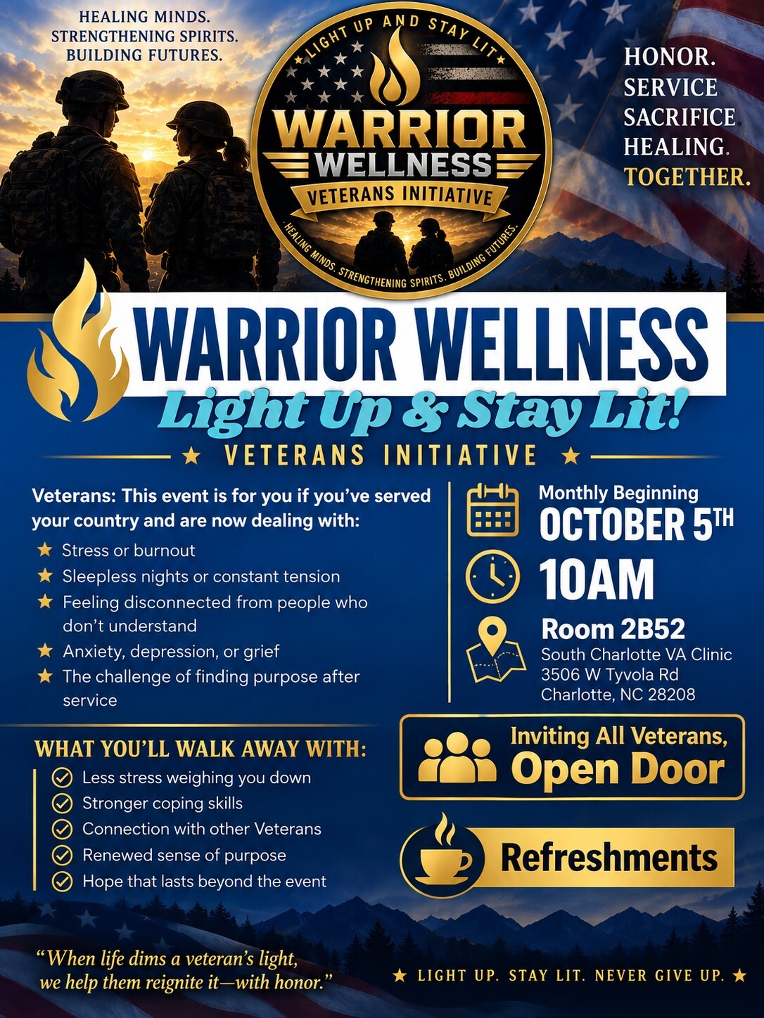 Warrior Wellness Oct 2026